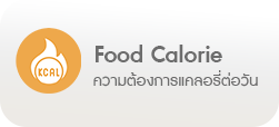 คำนวณแคลอรี่
